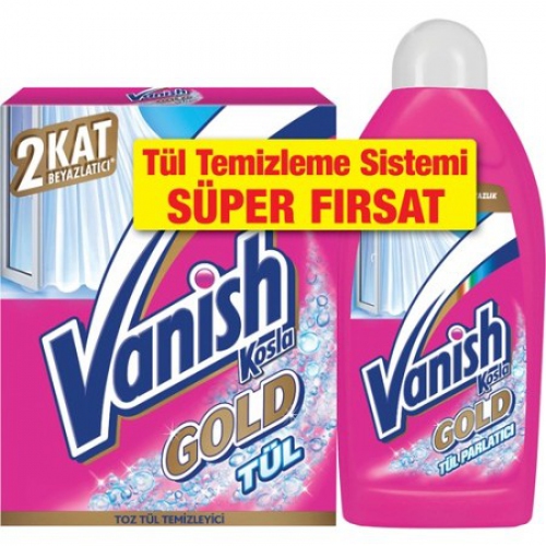 Vanish Tül Toz 450 gr + Tül Parlatıcı 500 ml