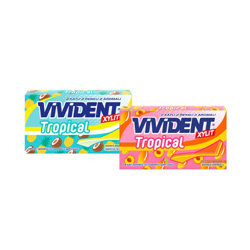 Vivident Tropical 26gr*18*20