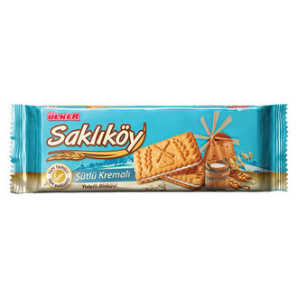 Ülker Saklıköy Sütlü Kremalı Yulaflı 100gr*24