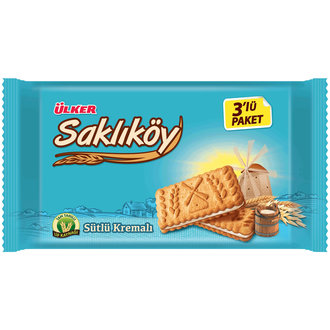 Ülker Saklıköy Sütlü Kremalı Yulaflı 264gr*12