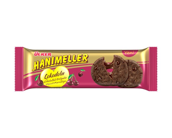 Ülker Hanımeller Çokodolu Vişneli 90gr*18