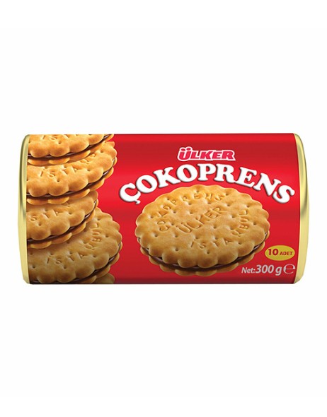 Ülker Çokoprens Sandviç Büsküvi 10lu 300gr*12