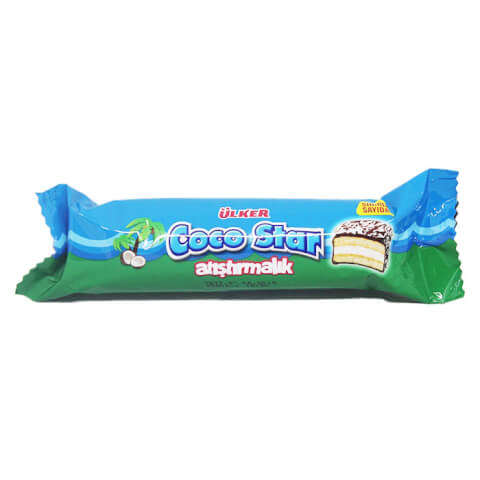 Cocostar Hindistan Cevizli Atıştırmalık 66gr*24