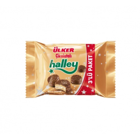 Ülker Halley Mini Granüllü 3*66gr*18