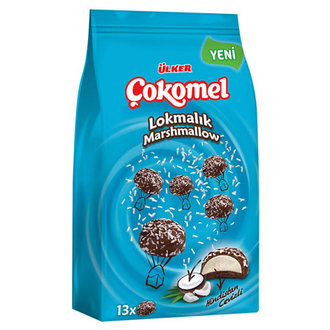 Ülker Çokomel Lokmalık Marshmallo 91gr*10