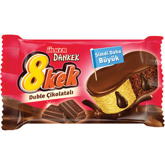 Ülker Dankek 8Kek Duble Çikolatalı 55gr*24
