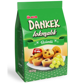Ülker Dankek Lokmalık Üzümlü 160gr*8