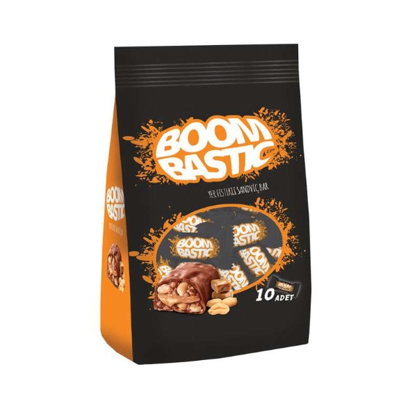 Boombastic Yer Fıstıklı Mini Bar 115gr*12