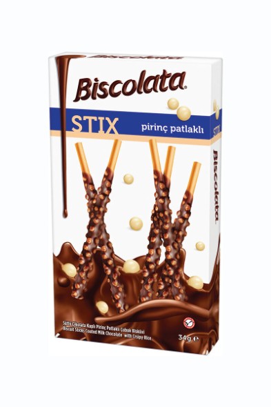 Stix Pirinç Patlaklı 34gr*12*4