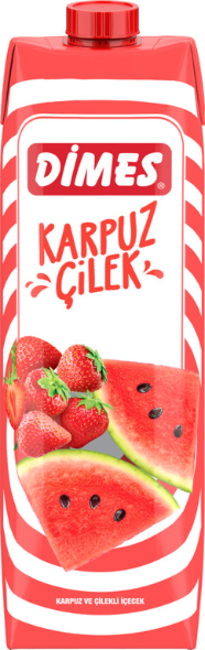 Dimes Karpuz Çilek 1 lt*12