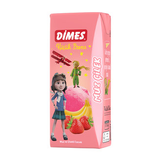 Dimes Çilekli Süt 180 ml*24