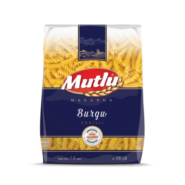 Mutlu Makarna 500 gr Burgu*20
