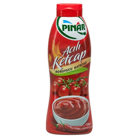 Pınar Acılı Ketçap 600 gr*12