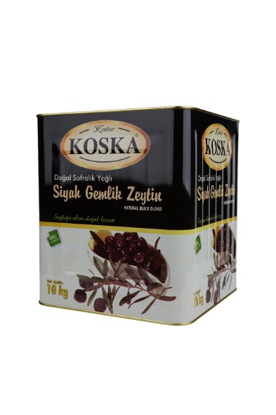 Siyah Gemlik Zeytin 10kg*2